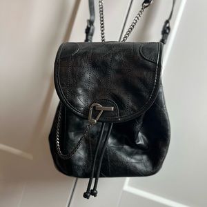 ZARA quilted backpack